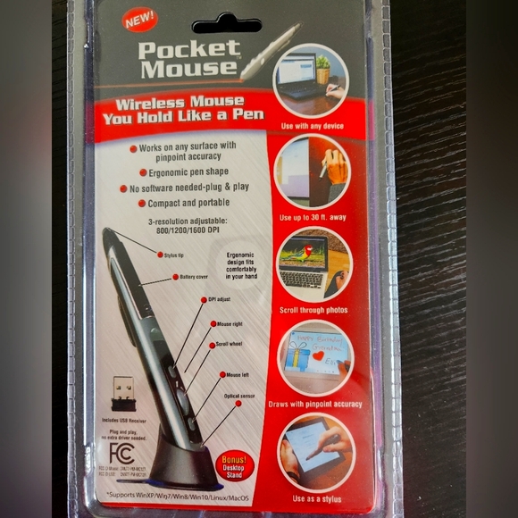 Wireless Pocket Pen Mouse - Picture 2 of 2